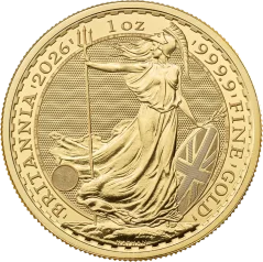 Britannia 1 uncia | Charles III | 2026 | aranyérme