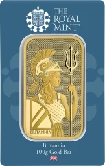 100g Gold Bar | The Royal Mint | Britannia