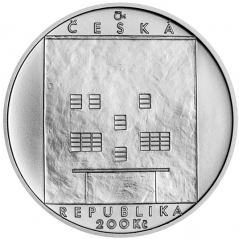 Stříbrná mince 200 Kč Adolf Loos | 2020 | Standard