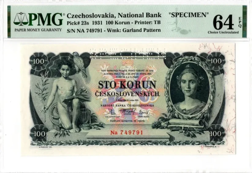 Bankovka 100 Korun | 1931 | EPQ 64