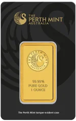 31,1g Perth Mint | aranytömb