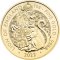 Lion of England 1/4 uncia | Tudor Beasts | 2022 | aranyérme