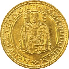 Gold coin St. Wenceslas 1 Ducat | 1928