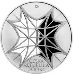 Stříbrná mince 200 Kč Vysvěcení kaple sv. Václava v katedrále sv. Víta | 2017 | Proof
