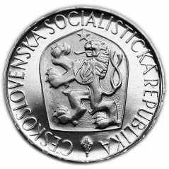 Stříbrná mince 10 Kčs Mistr Jan Hus | 1965 | Proof