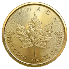 Gold coin Maple Leaf 1/4 Oz