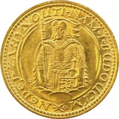 Zlatá minca Svatováclavský 1 Dukát | 1928