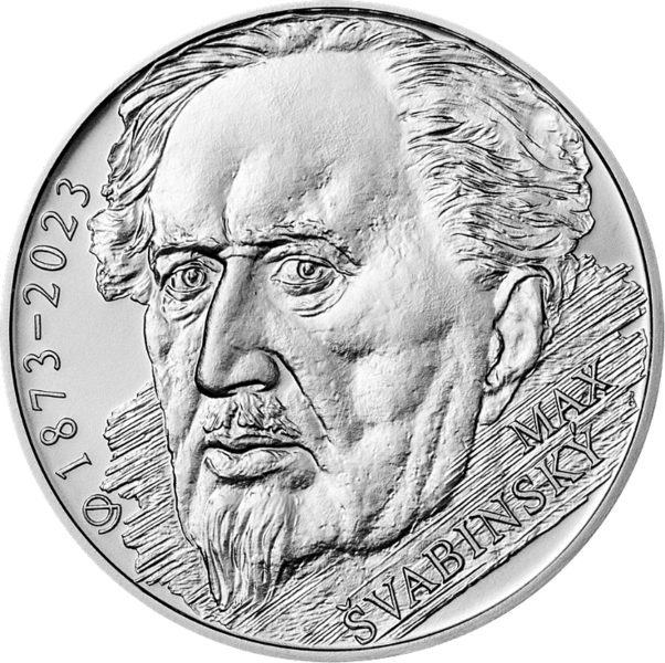 Silver coin 200 CZK Max Švabinský | 2023 | Standard