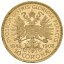 Gold coin 10 Corona Franz-Joseph I. | Austrian mintage | 1908 | Anniversary