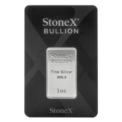 31,1g Silver Bar | StoneX Bullion