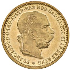 Złota Moneta 10 Koron Franciszek Józef I. | Austriacki | 1896