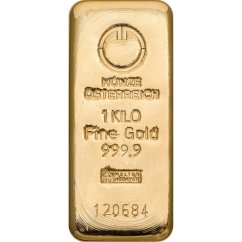 1000g investiční zlatý slitek | Münze Österreich