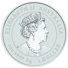Srebrna moneta Rok Smoka 1 oz | Lunar III | 2024