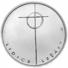 Srebrna Moneta 100 Kčs Lidice a Ležáky | 1992 | Standard