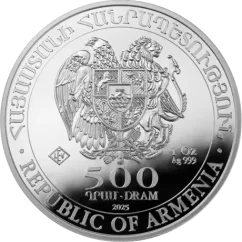 Silver coin Noah's Ark 1 Oz | 2025
