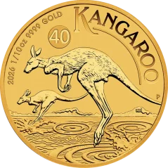 Zlatá investičná minca Kangaroo 1/10 Oz | 2026