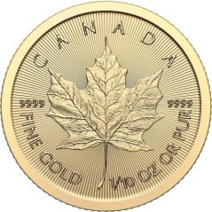 Zlatá investičná minca Maple Leaf 1/10 Oz | 2024