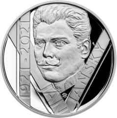 Strieborná minca 200 Kč Jan Janský | 2021 | Proof