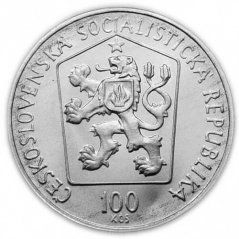 Stříbrná mince 100 Kčs Martin Kukučín | 1985 | Proof