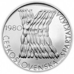 Stříbrná mince 100 Kčs Spartakiáda 1980 | 1980 | Standard