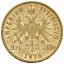 Zlatá mince 8 Zlatník Františka Josefa I. | Rakouská ražba | 1870