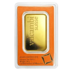 50g Gold Bar | Valcambi