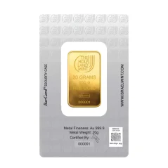 20g investičná zlatá tehlička | The Holy Land Mint | Dove of Peace