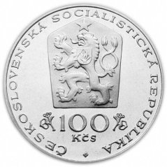 Stříbrná mince 100 Kčs Otakar Španiel | 1981 | Proof