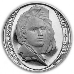 Srebrna Moneta 100 Kčs Petr Brandl | 1985 | Proof