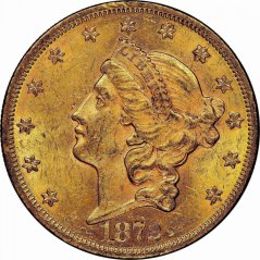 Zlatá minca 20 Dollar American Double Eagle | Liberty Head | 1872