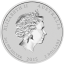 Stříbrná investiční mince Rok Kozy 2 Oz | Lunar II | 2015