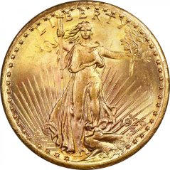 Zlatá minca 20 Dollar American Double Eagle | Saint Gaudens | 1926