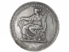 Stříbrná mince 2 zlatník | Rakouská ražba | 1879 | Stříbrná svatba