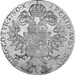 Strieborná minca Tolar Marie Terezie | Levantský tolar | 1780 | Novoražba