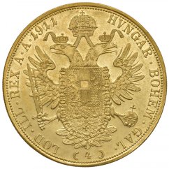 Gold coin 4 Ducats Franz-Joseph I. | 1900