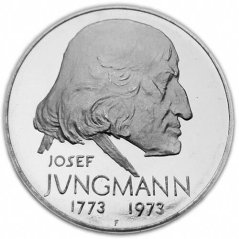 Strieborná minca 50 Kčs Josef Jungmann | 1973 | Proof