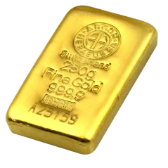 250g investičná zlatá tehlička | Argor-Heraeus