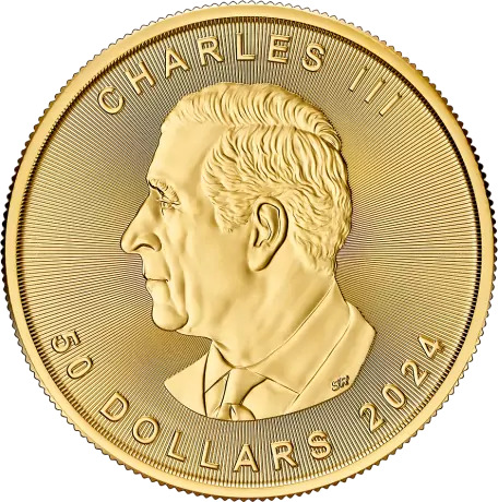 Zlatá investiční mince Maple Leaf 1 Oz | 2024
