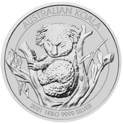 Stříbrná investiční mince Koala 1 kg | 2021