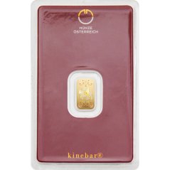 1g Gold Bar | Münze Österreich | Kinegram