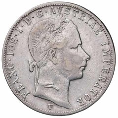 Srebrna Moneta 1 Gulden Franciszek Józef I. | Austriacki | 1867 A