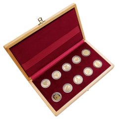 Sada 10 zlatých mincí Kulturní památky technického dědictví | 2006 - 2010 | Standard
