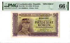 Bankovka 50 Korún |1945 | EPQ 66