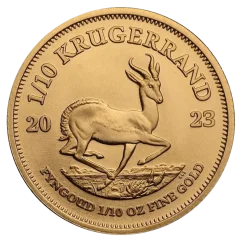 Gold coin Krugerrand 1/10 Oz
