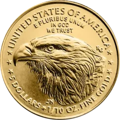 Gold coin American Eagle 1/10 Oz | 2025