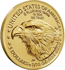 Zlatá investičná minca American Eagle 1/10 Oz | 2026
