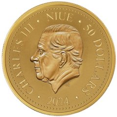 Zlatá investiční mince Phoenix 1/4 Oz | Niue | 2024