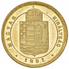 Zlatá mince 1 Dukát Františka Josefa I. | Uherská ražba | 1869 KB
