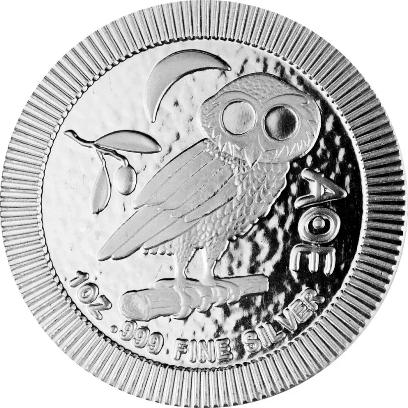Silver coin Athena's Owl 1 Oz | Niue