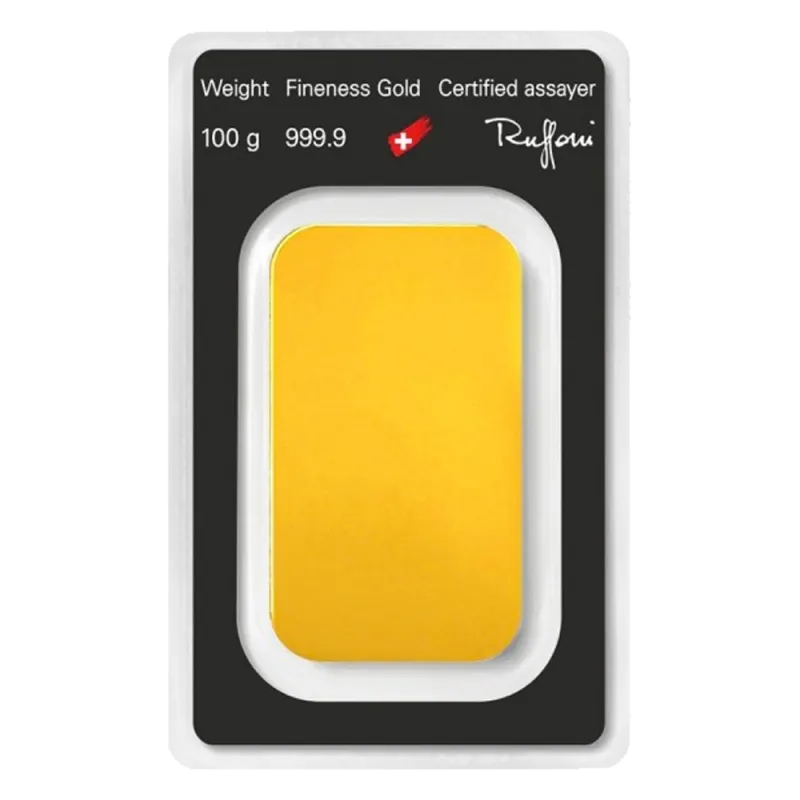 100g Gold Bar | Argor-Heraeus